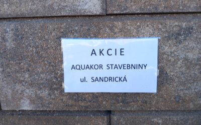 Akcie ul. Sandrická